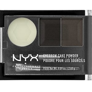 NYX Cosmetics Eye Brow Cake Powder - Black/Grey
