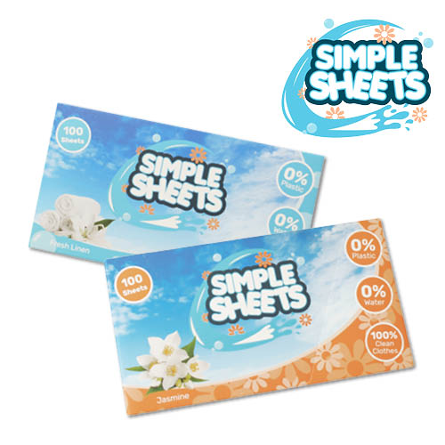 Simple Laundry Sheets 100 laundry detergent sheets